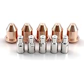 770496 770723 Electrode Tip for Hobart Airforce 250ci 500i Plasma Torch | 10Pcs Plasma Consumables Kit Fits HP-25 &amp; HP-50 Torch for Hobart Airforce 250ci/500i Plasma Cutter