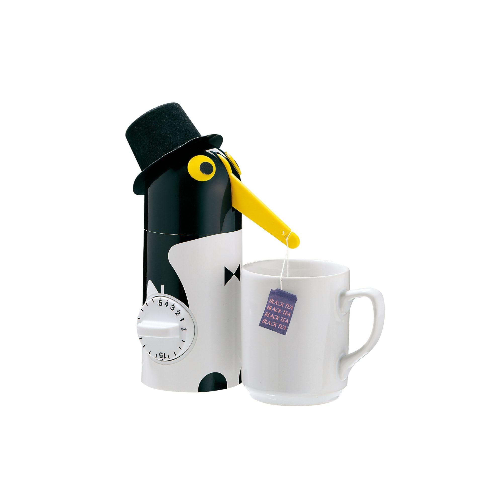 KuchenProfi Penguin Tea Boy, Black/Yellow