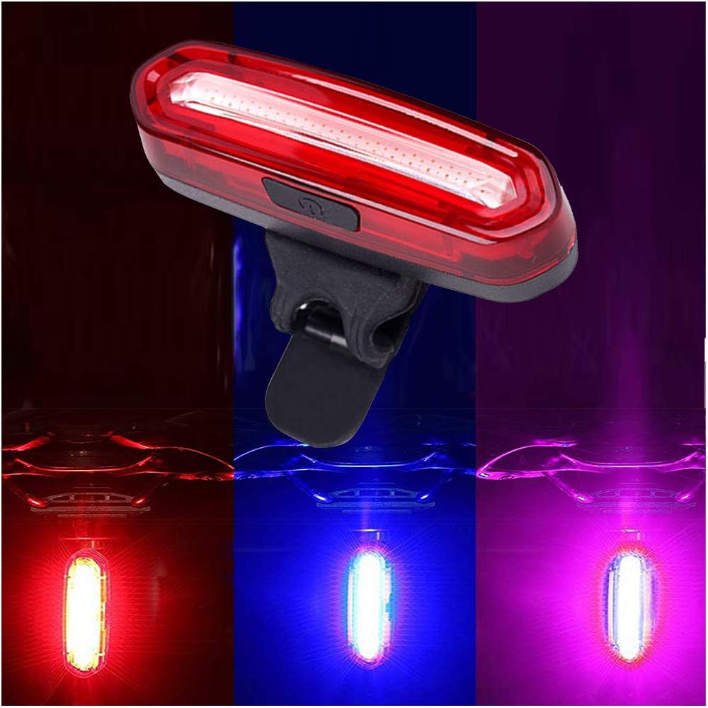 Bicycle Tail Light, USB Charging Super Bright LED Bike Tail Light, Suitable for Any Bicycle, Bicycle Rear Light, ensuring The Best Riding Safety