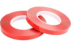 LLPT Double Sided Tape 5mm 10mm 2 Rolls x 164ft for Phone Repair LCD Screen Repair Sticker of Phone Electronics Crafting Ultr