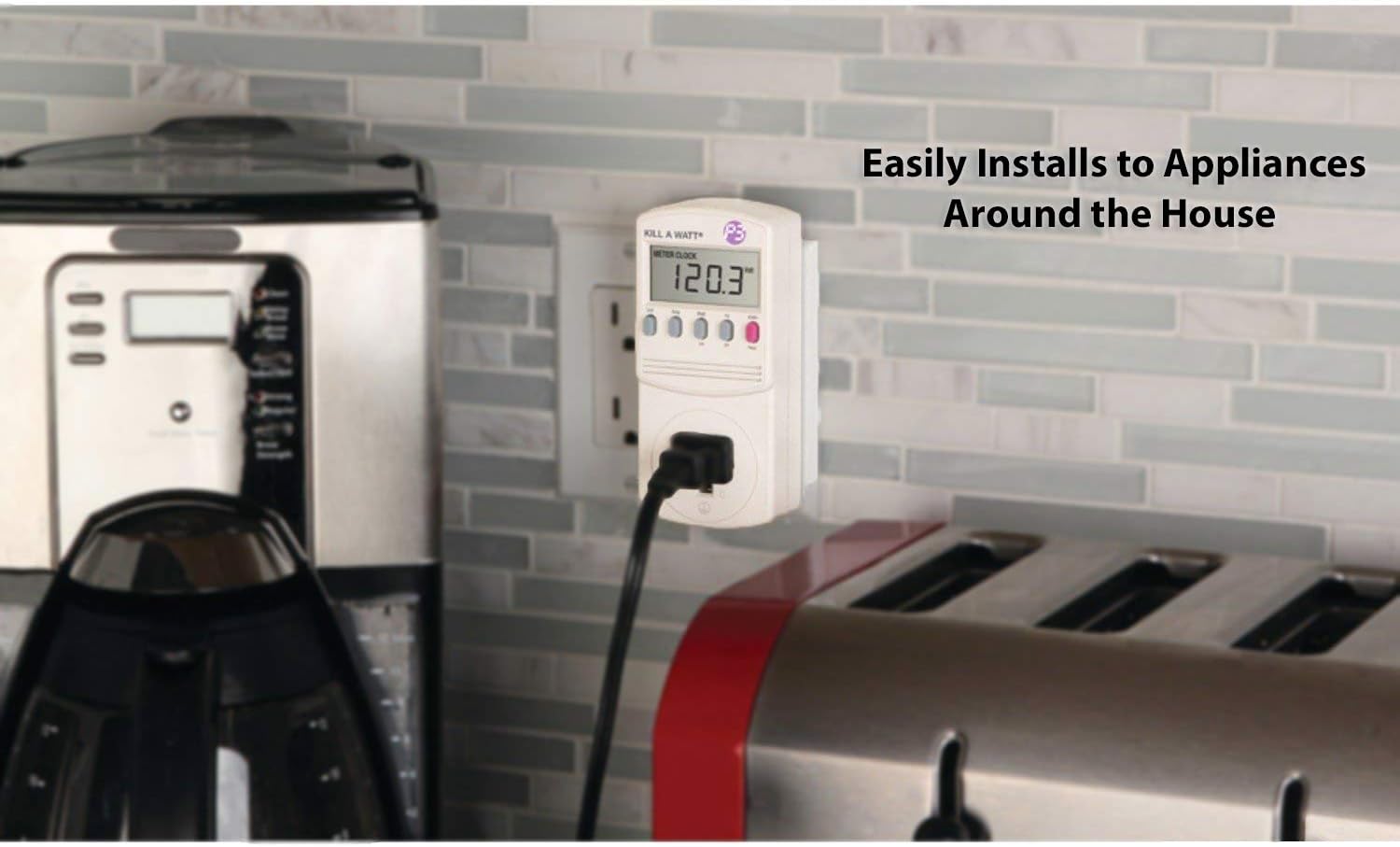 P3 P4400 Kill A Watt Electricity Usage Monitor: Home Improvement