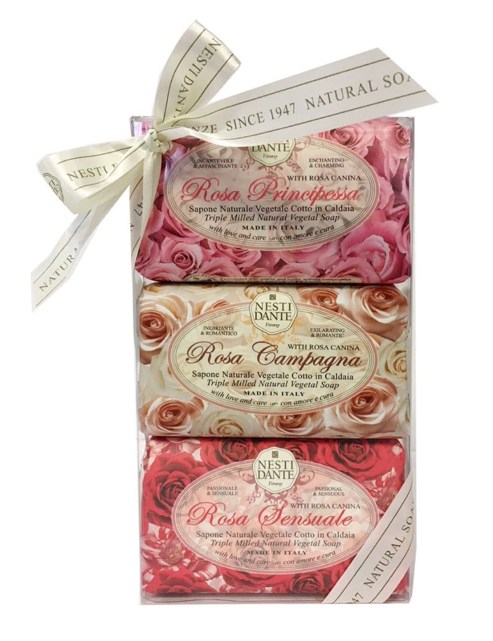 Rosa by Nesti Dante Soap Gift Set