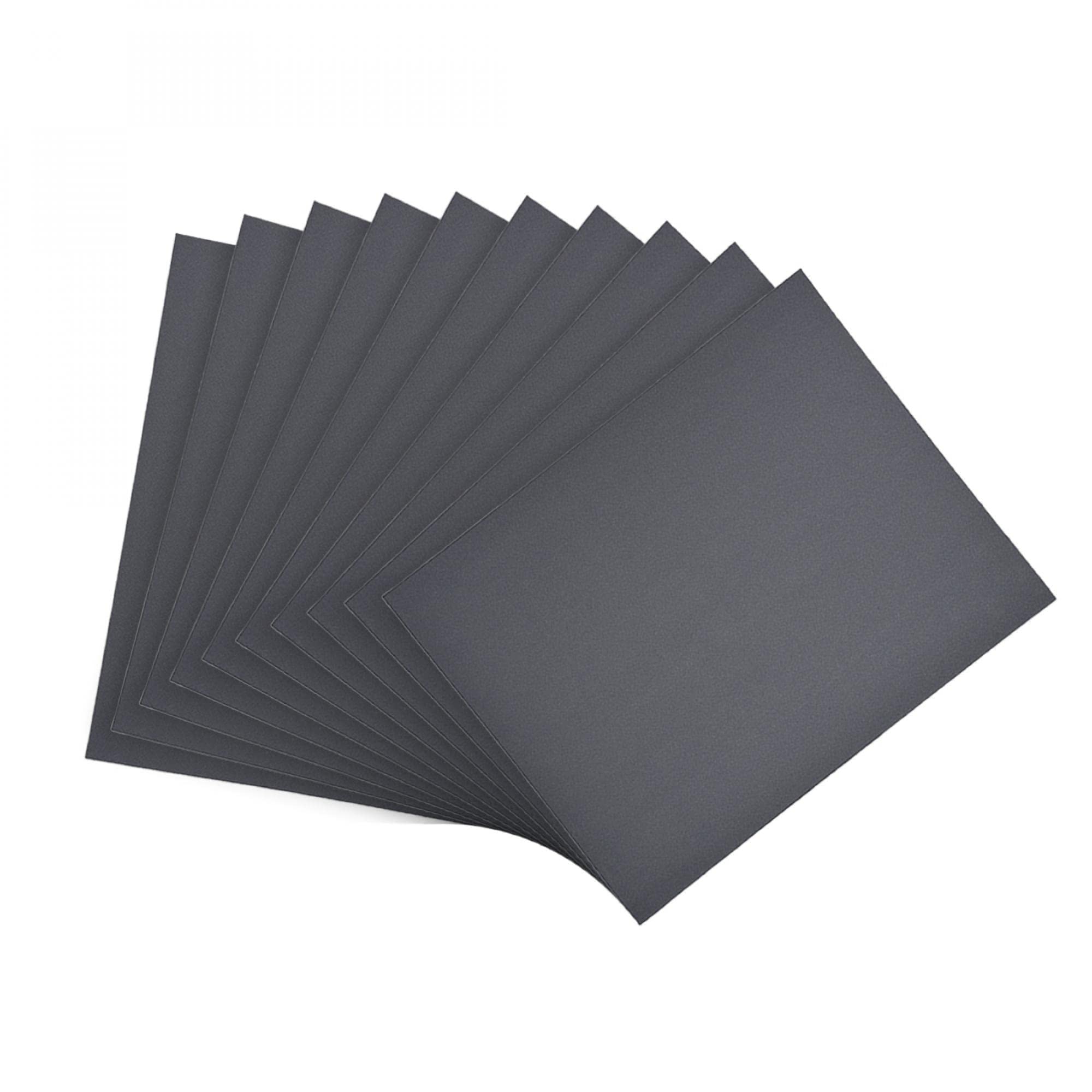 sourcing map 800 Grits Sanding Sheets 9-inch x 11-inch Wet Dry Silicon Carbide Sandpaper for Wood Furniture Metal Polishing 10pcs