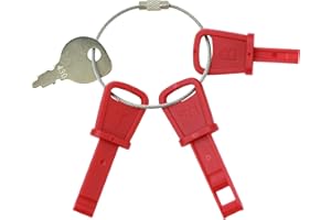 MANUTEX Universal Snow Blower Key Set 490-241-0008 Compatible with MD Craftsan Tecuseh Troy-BLT TRO Pouln Snowthrower 4Pcs