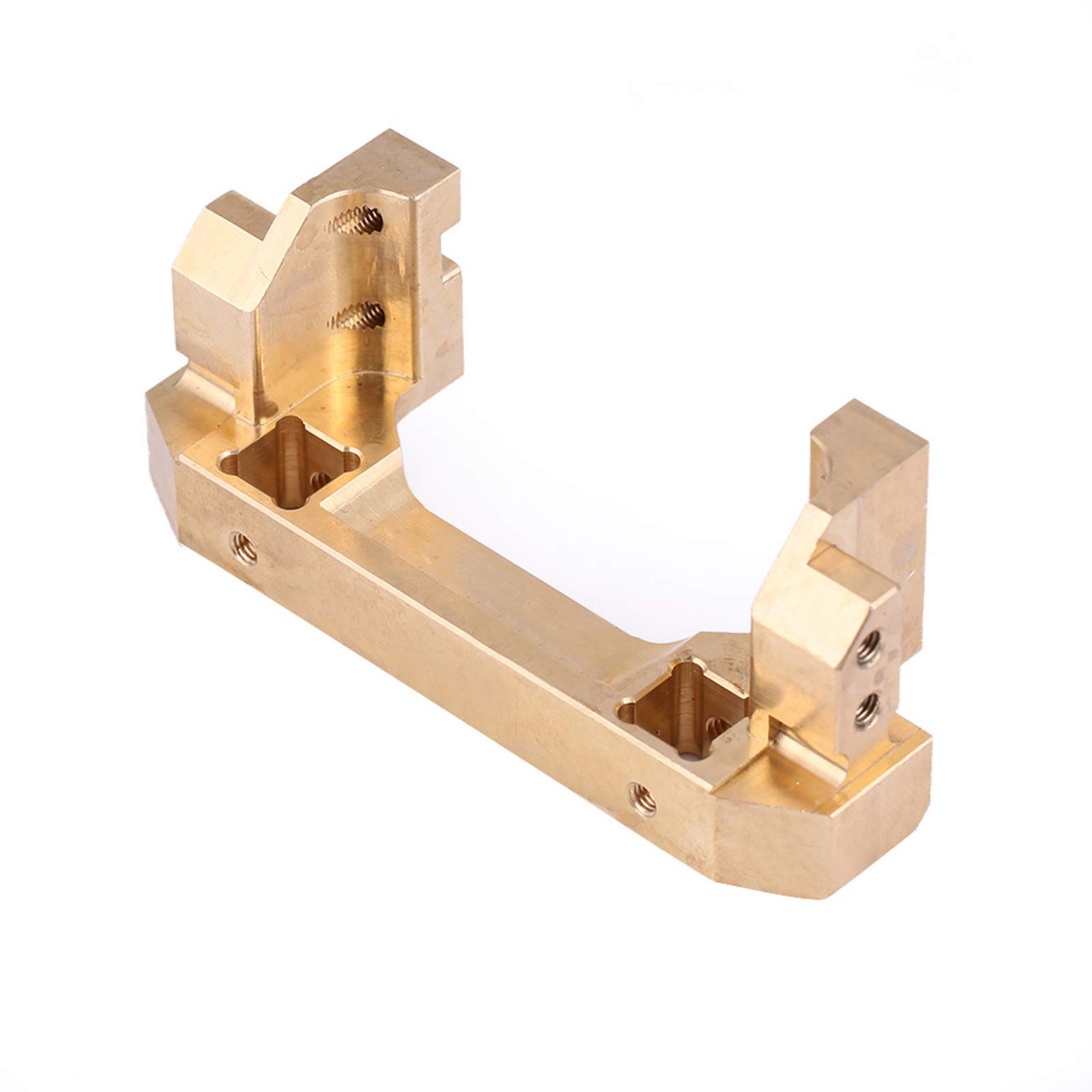 ciciglow Brass Front Bumper Mount, RC Brass Front Bumper Mount, Front Bumper Mount Spare Parts Fit, High Simulation Accessory, for RC Crawler Car