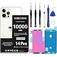 [10000mAh]Battery for iPhone 14 Pro, Upgraded High Capacity 0 Cycle Li-Polymer Replacement Battery for iPhone 14 Pro Models A2650, A2889, A2890, A2892 with Complete Professional Repair Tool Kit