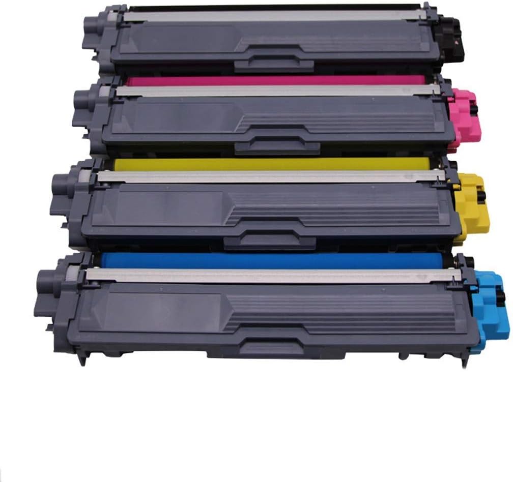 SUNDOU Suitable for Brother TN281 Color Compatible Compact Cartridge BrotherHL3140CW/MFC9130CW/HL3150/HL3170DW/MFC9140 Printer Compatible Toner Cartridge, A Set of 4 Colors Household Office Supplies