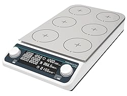 QIUSUO Multi-Position Hot Plate Stirrer 6 Positions