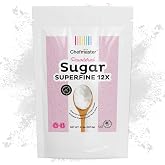 Extra-Fine Powdered Sugar by Chefmaster, 12X Superfine Confectioners Sugar for Silky Icings; Ideal for Macarons, Whipped Cream, Meringue, Fondant &amp; Cake Decorating; Quality Crafted in USA, 2 Lbs