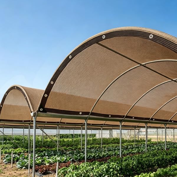 Sun Shade Net Sun Protection Net Shade Cloth | 80% UV Shade for Outdoor Patio / Balcony / Pergola / Greenhouse / Garden / Vegetable Garden