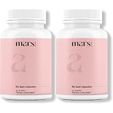 mars by GHC BurnMax Capsules with Psyllium Husk, Green Tea Extract, Moringa &amp; Dandelion Root, High Fibre Wellness Formula, Pack of 2