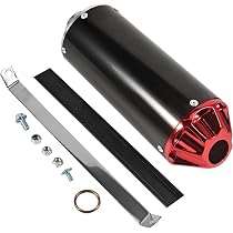 Escape Silenciador Para Moto Universal Deportivo 37cm 51mm B | Meses