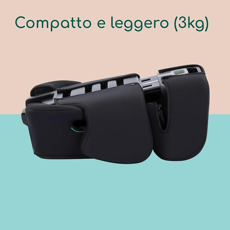 Disney RoadSafe i-Size, Seggiolino Auto 15-36 kg Bambini, 3,5-12 anni (100-150 cm), Seggiolino Auto Topolino, Pieghevole, Installazione Cintura, Poggiatesta 14 Posizioni, Authentic Mickey