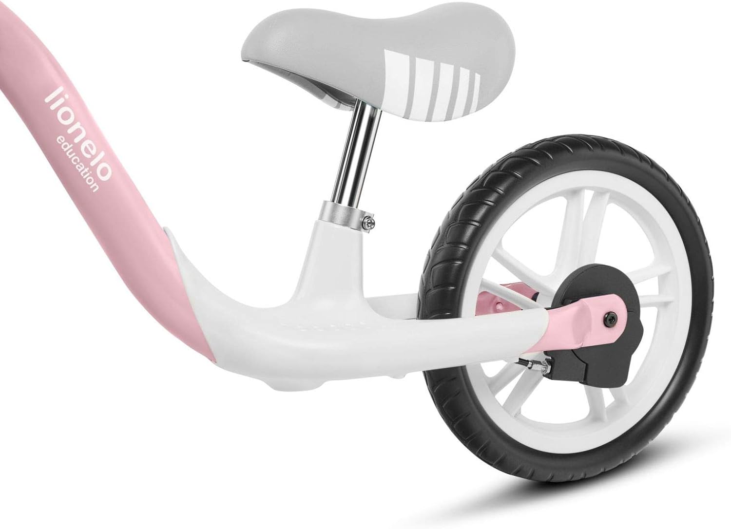 Sella Regolabile con Borsa Freno a Mano e Campanello per Manubrio con Ruote  Eva da 3 Anni Fino 30 kg Grafite Lionelo Arie Bici da Corsa Senza Pedali  Ruote Componenti e parti
