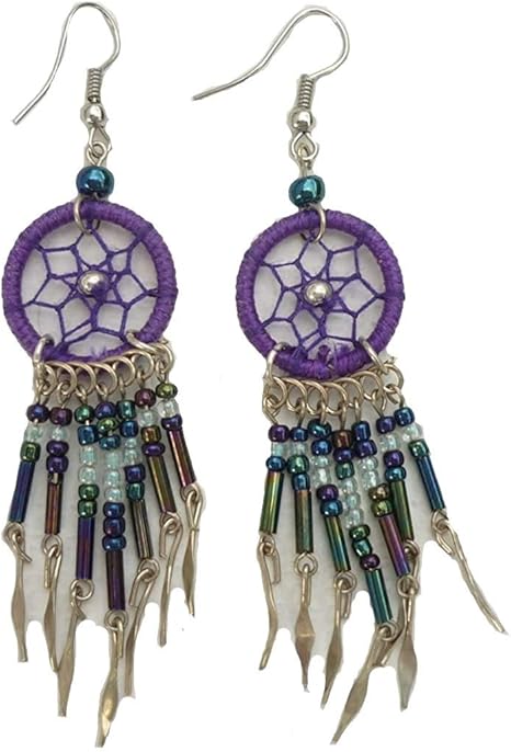 Amazon Co Jp ドリームキャッチャーピアス 開運 インディアン Pi 014 11 服 ファッション小物