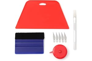 9 Pcs Smoothing Tool Kit for Applying Peel and Stick Wallpaper, Multipurpose Wallpaper Kit for Contact Paper Hanging Vinyl Ba