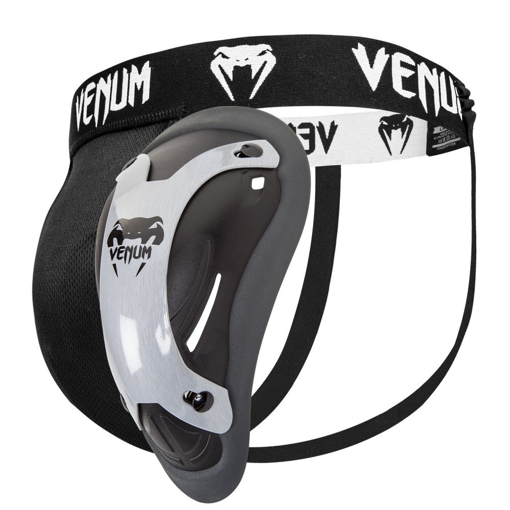 Venum, Competitor Groin Guard & Support, Men's, M, Black