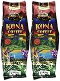 Hawaiian Gold Kona Coffee Gourmet Blend Ground 1 Lb. (Pack of 2)