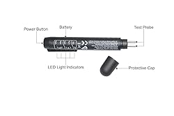 ITEQ Brake Fluid Liquid Tester Pen with 5 LED