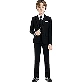 Almighty Magic Boys Slim Fit Suits for Boys Suit Set Boy Dresswear Ring Bearer Outfit Kids Suits Boy Wedding Dress