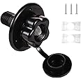 RV Water Inlet with Check Valve, Brass Threaded Pipe RV Water Hookup Inlet RV Water Inlet Connection Camper Water Hookup Conn