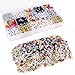 Museya A Box of 1100pcs Mixed Acrylic Alphabet Letters Beads Cube Charms for DIY Loom Bands Bracelets