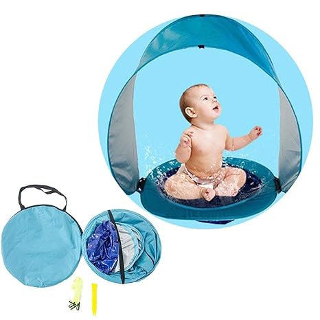 Never Hu Tente Portative De Plage De Bébé Piscine De Tente