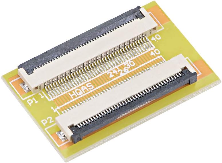 sourcing map 0.5mm Pitch 40 Pin to 40 Pin Extension Connector Aapter for FFC FPC Cable Extend ZIP HDD
