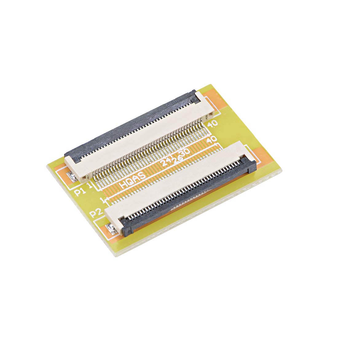 sourcing map 0.5mm Pitch 40 Pin to 40 Pin Extension Connector Aapter for FFC FPC Cable Extend ZIP HDD