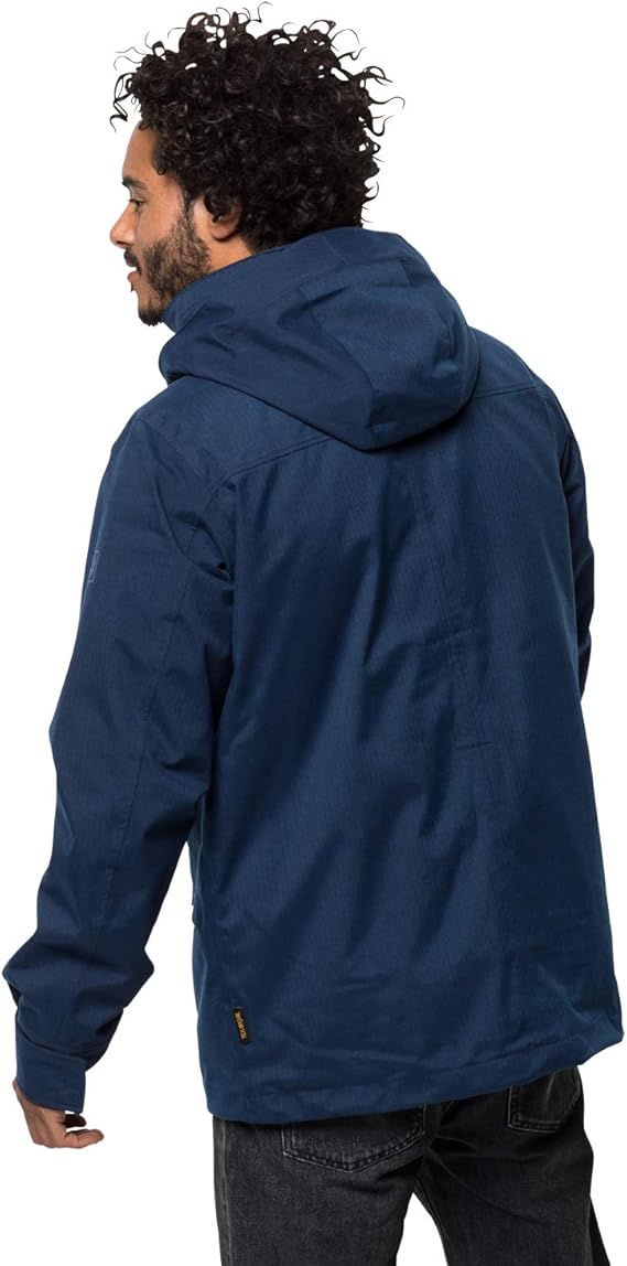 Jack wolfskin 狼爪 Takamatsu 户外防水防风透气 男式三合一冲锋衣 S码1.9折.31 海淘转运到手约￥603