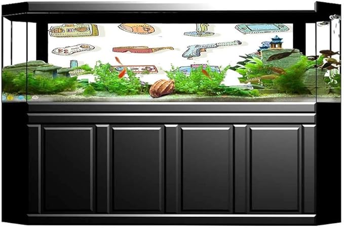 nerdy aquarium decorations