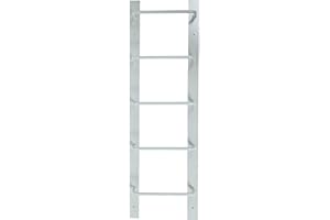 Redi-Exit Fire Escape Ladder – Ladders for Egress Basement Window Well Covers Outside, Small Ladder for Fire Emergency Home Safety, Ladder for Egress Window Steel