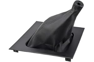 Blue Oval Industries 1987-1993 Mustang 5 Speed Manual Console Black Shift Boot Bezel Kit