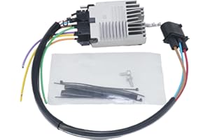 AITKEN Radiator Cooling Fan Control Module compatible with 2002-2009 Audi A4,A4 Quattro Cabriolet 8E0959501AG 8E0959501AB, 8E0959501K