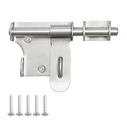 Alise 4 Inch Gate Latch Slide Bolt with Padlock