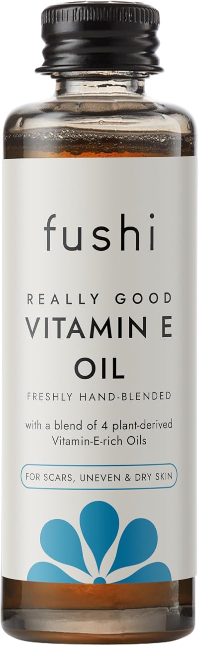 Fushi Really Good Organic Vitamin E Skin Oil 50ml 30000IU G Vegan UK