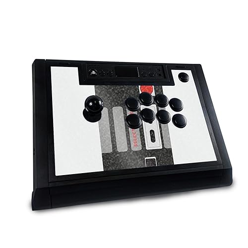 Glossy Glitter Gaming Skin Compatible with Hori Fighting Stick Alpha (PS5, PS4, PC) - Retro Gamer 3 - Premium 3M Vinyl Protective Wrap Decal Cover - Easy to Apply | Crafted in The USA by MightySkins - Amazon deal for $17.10