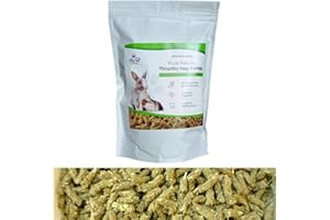 INR's Farm Fresh Pure & Natural Timothy Hay Pellets for Rabbits // Guinea Pigs // Other Small Pets 14.10 Oz