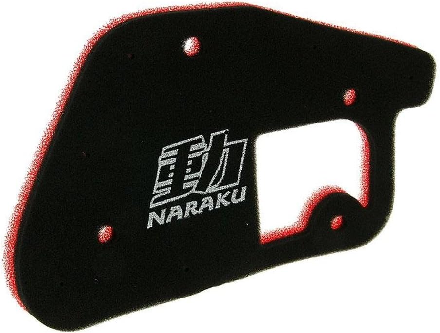 Filtre /&agrave; air Naraku Double Couche pour MBK Booster Spirit 50/&nbsp;cc Yamaha BWS Stunt Track Naked