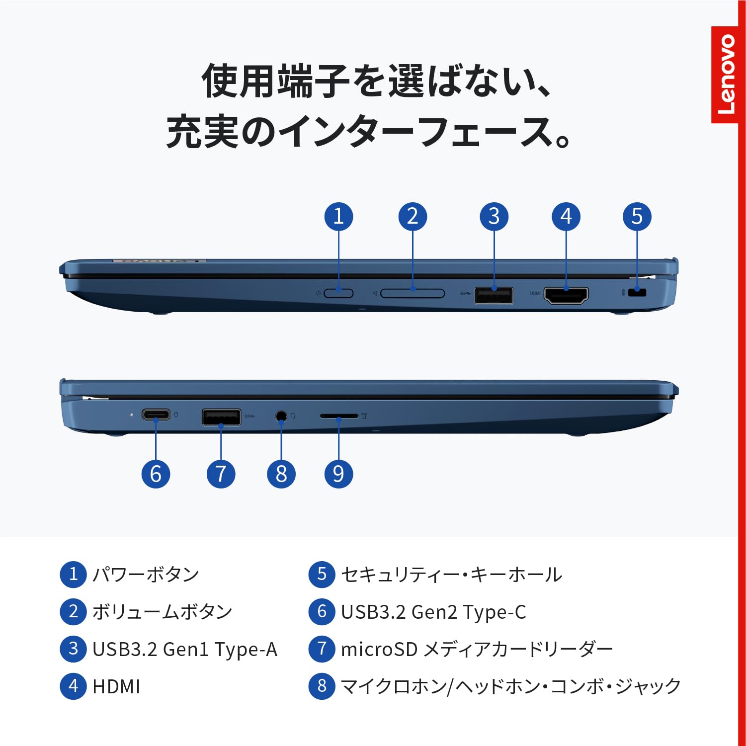 Lenovo Chromebook クロームブック IdeaPad Flex 3i Gen8 12.2インチ インテル® プロセッサー N100搭載 メモリ4GB eMMC 64GB バッテリー駆動12.0時間 重量1.25kg アビスブルー 82XH001KJP