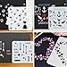 [24 Pieces Square Bullet Journal Stencils Templates] DoitY Plastic Planner Stencils Journal/Notebook/Diary/Scrapbook DIY Drawing Painting Stencils Template 5x5 Inch
