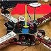 Pixnor Apm2.6 MWC GPS Compass Antenna Folding Fixed Mount Bracket Holder for DJI Red