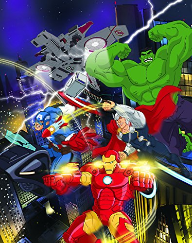 Edge home products marvel avengers canvas with led ligh…