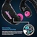 Mpow [Gen-2 Version] Cheetah Bluetooth Headphones V4.1 Nano-coating Sweatproof Sport Headphones for Running Gym Exercise Hands-free Calling-Pink