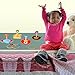 Toddle Toy Ring Toss - Ideal Wooden Ring Toss Game – Portable and Most Colorful Fun Animal Toss Across Games for Kids