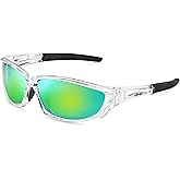 X LOOP Polarized Sports Sunglasses for Men - UV400 Baseball Running Cycling Golf Glasses
