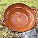 Ancient Cookware, Mexican Clay Unlidded Cazuela, Large, Terracotta, 3 Quarts