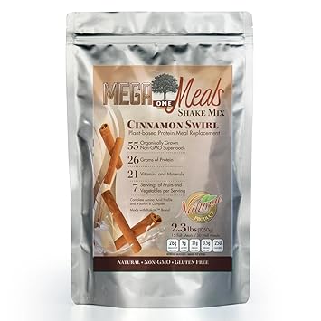 Megaone Cinnamon Swirl Meal Replacement Shake Non Gmo Hunger Control Diet #vegan #meal #replacement #shakes #for #weight #loss Megaone Cinnamon Swirl Meal Replacement Shake Non Gmo Hunger Control Diet