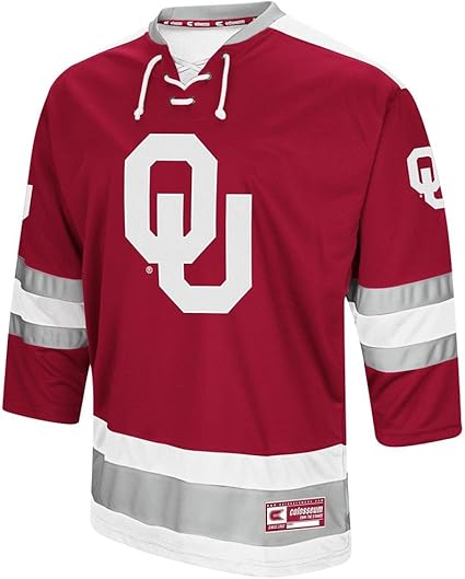 oklahoma sooners hockey jersey