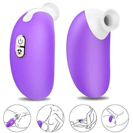 PALOQUETH Klitoris saugender Vibrator mit Sonic-Technologie und 7 Vibrationsmodi für kraftvolle kontaktlose Stimulation Fraue